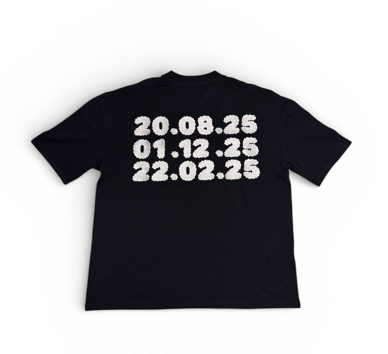 AELTO T-Shirt 098 (Black with dates)